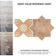 SomerTile Tech Land Star Fire/Cross Fire Temple 6" x 12-1/8" Floor and Wall Tile