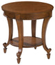 Aidan Wood Round End Table