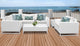 Miami 7 Piece Outdoor Wicker Patio Furniture Set 07h