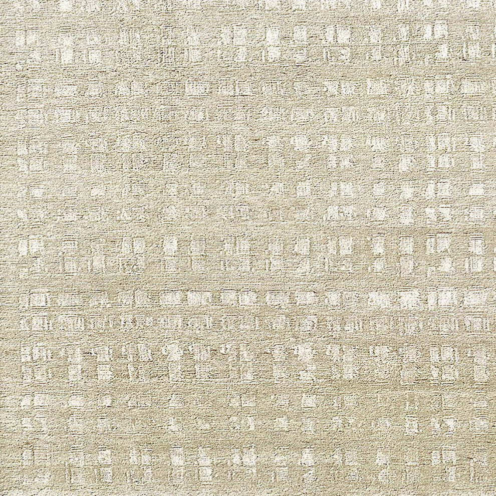 Ahgly Company Indoor Square Mid-Century Modern Area Rugs, 7' Square