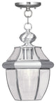 Monterey Outdoor Chain-Hang Light, Antique Brass, Brushed Nickel