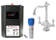 Victorian 9 in. Instant Hot and Cold Water Dispenser with Digital Tank, Polished