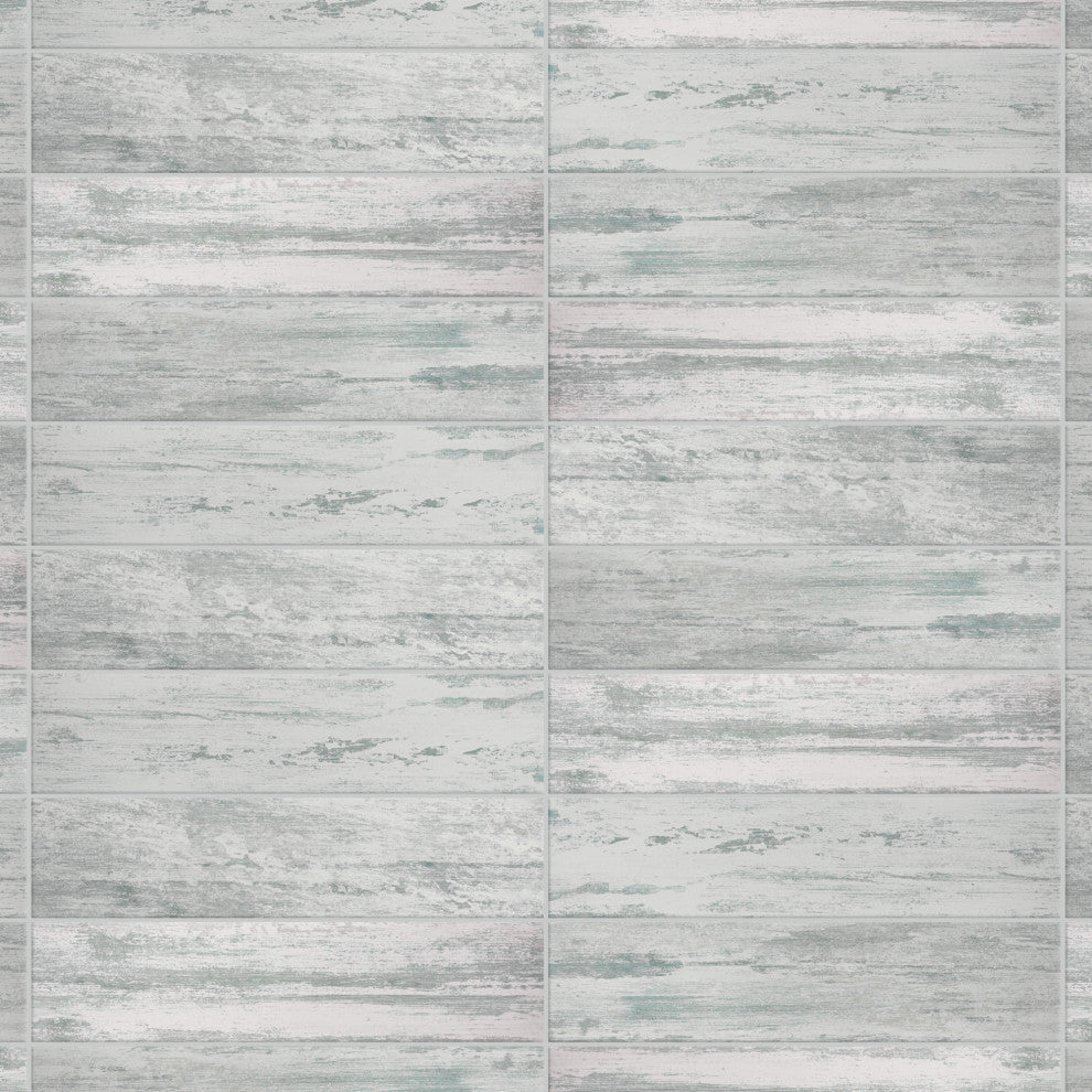 Cassis White Porcelain Floor and Wall Tile Sample