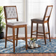 Lakenya Modern 2-Piece Bar Stools, Gray