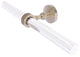Pacific Grove 2 Arm Guest Towel Holder with Dotted Accents, Antique Pewter