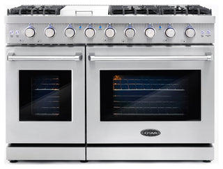 5PC Kitchen Package with 48" Gas Range & 48" Under Cabinet Range Hood