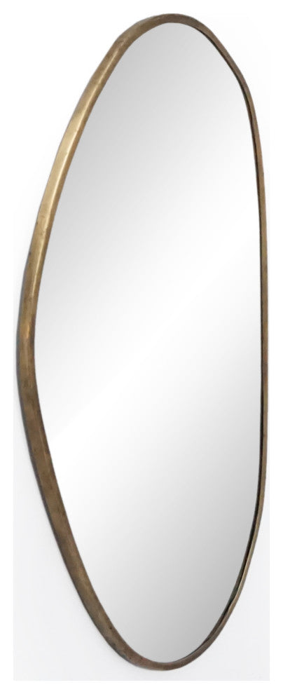 Brinley Mirror-Antique Brass