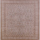 Ahgly Company Indoor Square Mid-Century Modern Area Rugs, 7' Square