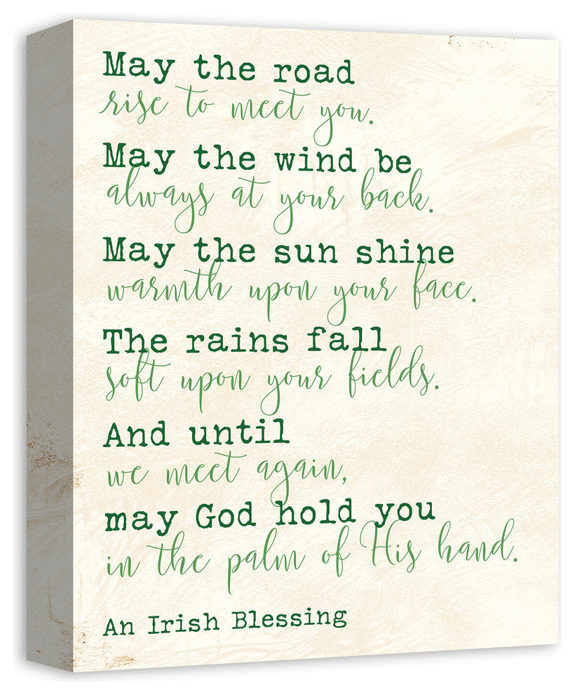 Irish Blessing 11x14 Canvas Wall Art