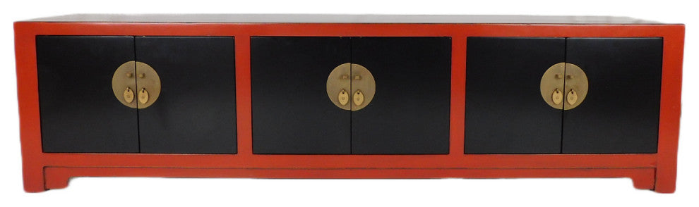 Chinese Low Boy Shanxi 6 Door Low Buffet