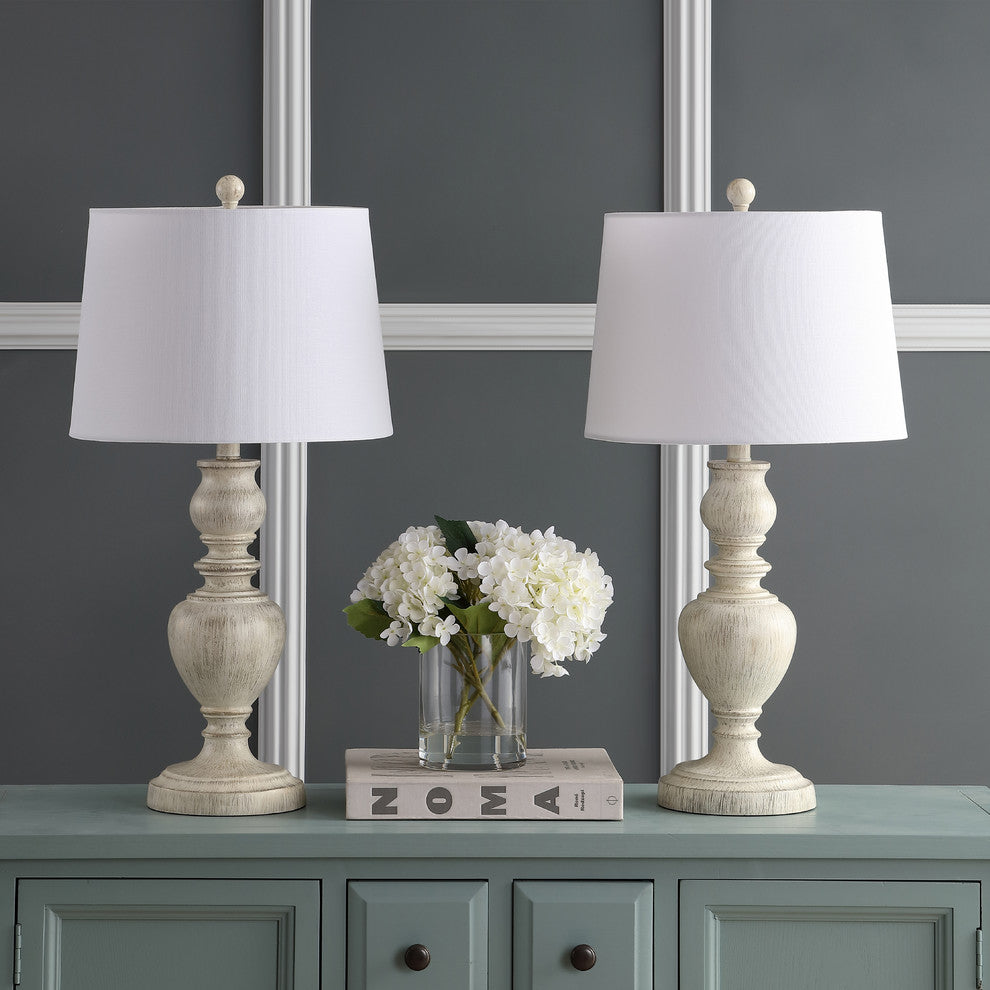 Safavieh Zabi Table Lamp Set of 2, White