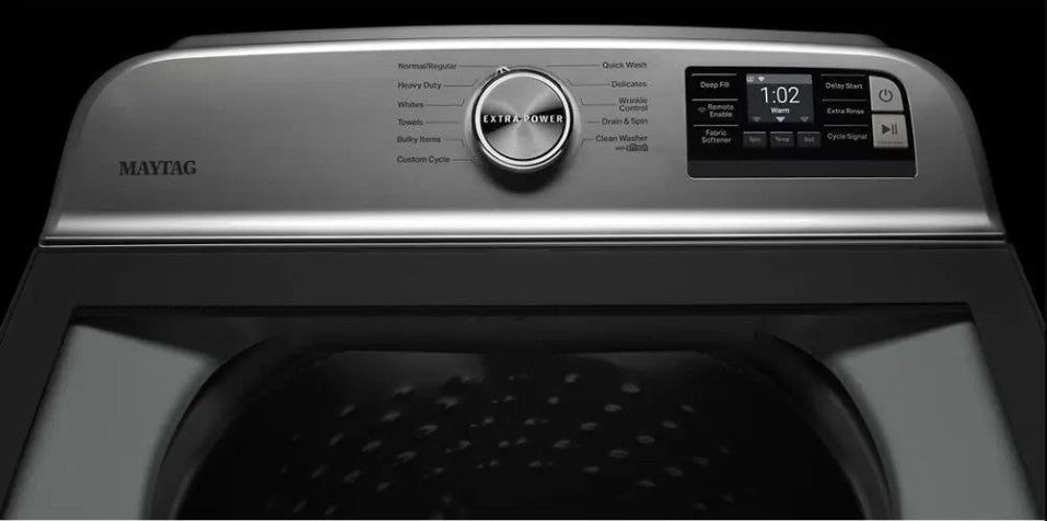 Maytag Smart Top Load Washer with Extra Power Button - 4.7 cu. ft.