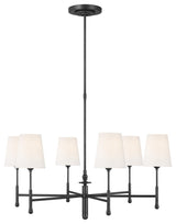 Capri Medium Chandelier, Aged Iron