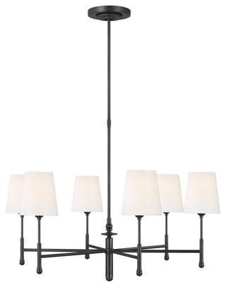 Capri Medium Chandelier, Aged Iron