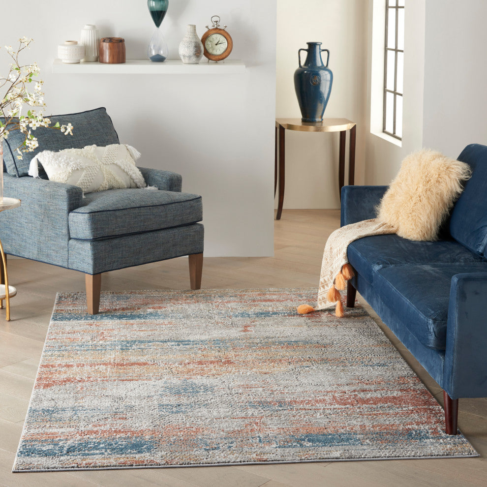 Nourison Home 5'3"x7'3" Rustic Textures Area Rug