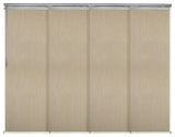 Aldi 4-Panel Track Extendable Vertical Blinds 48-88"W