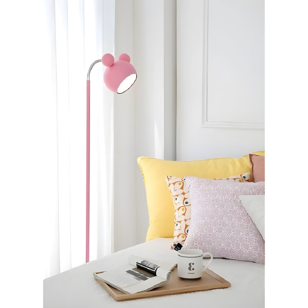 Bourg-Saint-Pierre | Korean Design Bright LED Floor Lamp, Pink