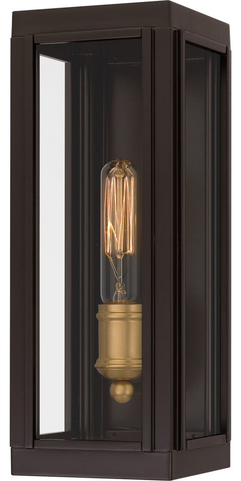 Avon 1-Light Outdoor Lantern in Western Bronze