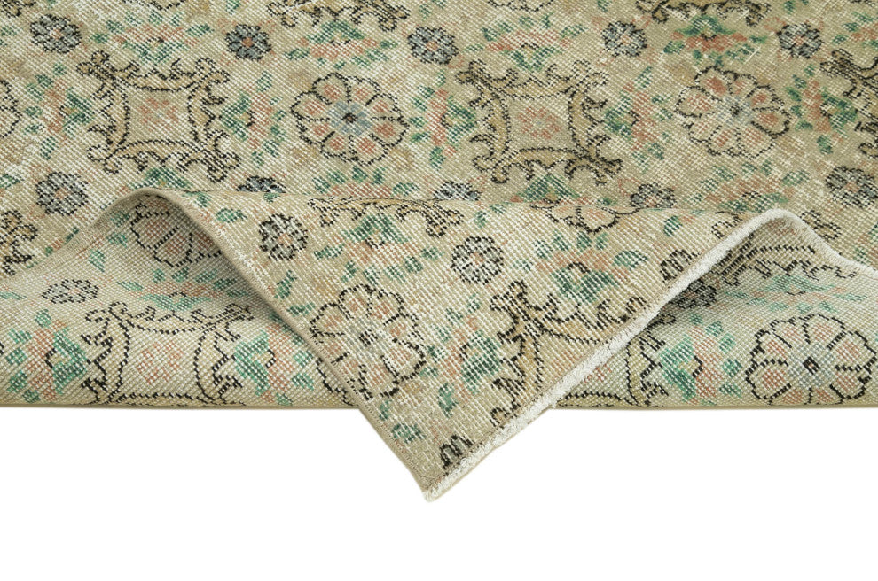Rug N Carpet - Handmade Turkish 3' 7" x 6' 7" Vintage Small Area Rug