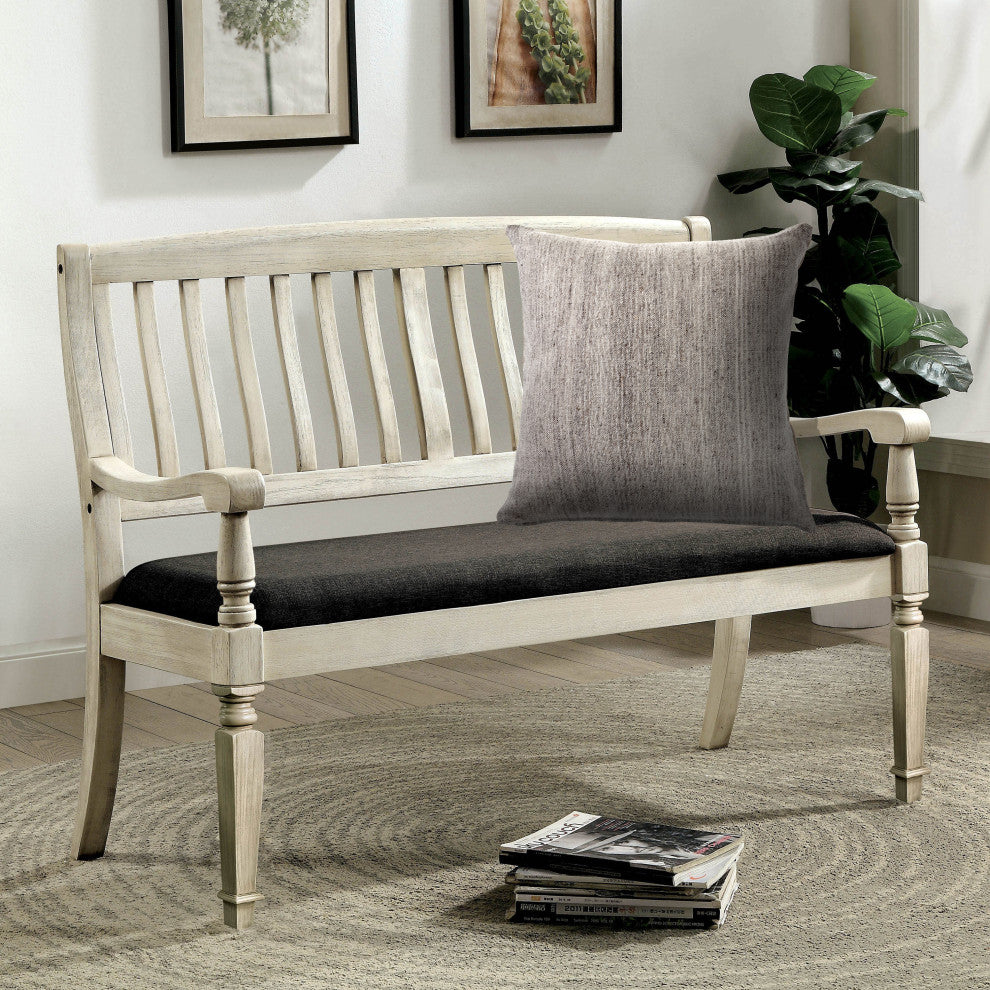 Distressed Gray Blend Throw Pillow