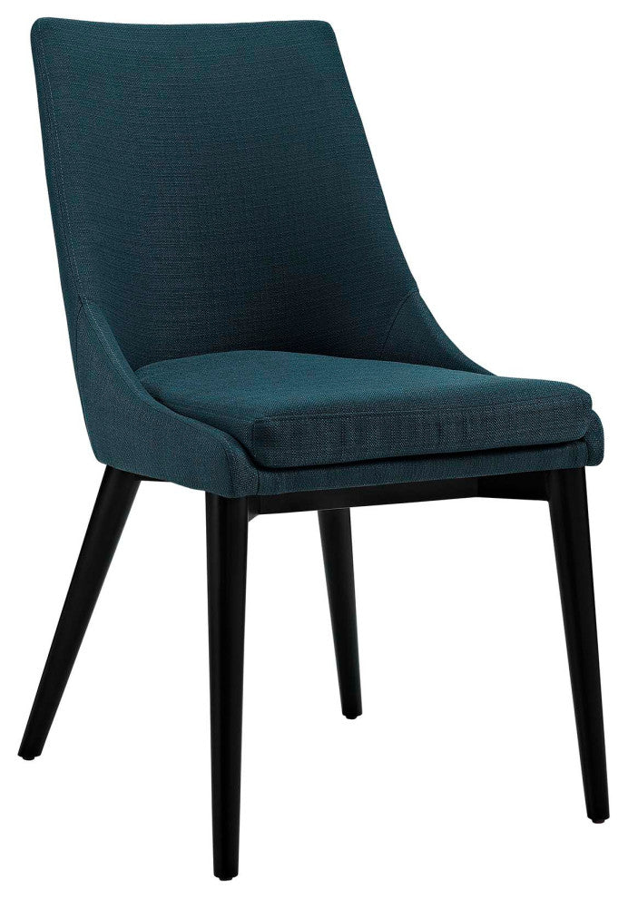 Azure Viscount Dining Side Chair Fabric Set of 2