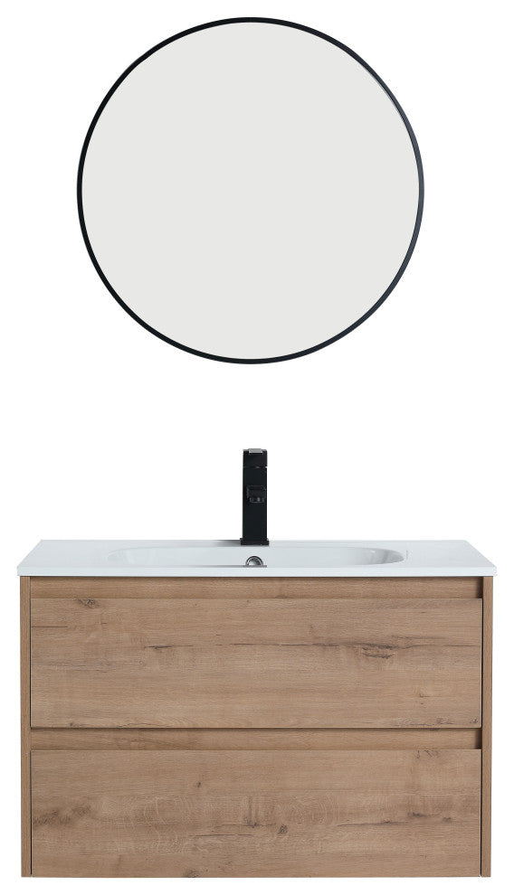 30" Sink Vanity, Plywood, Smc Top, No Faucet