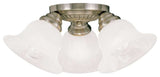 Edgemont Ceiling Mount, Antique Brass