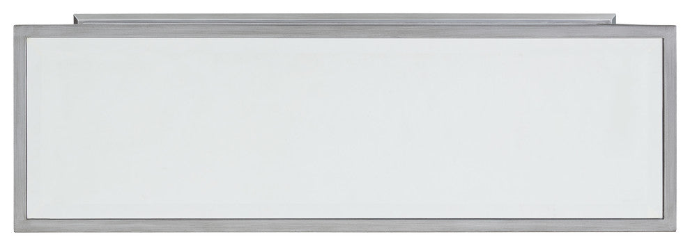Trason Mirrored Faux Stone Fireplace with Color Changing Firebox, Silver