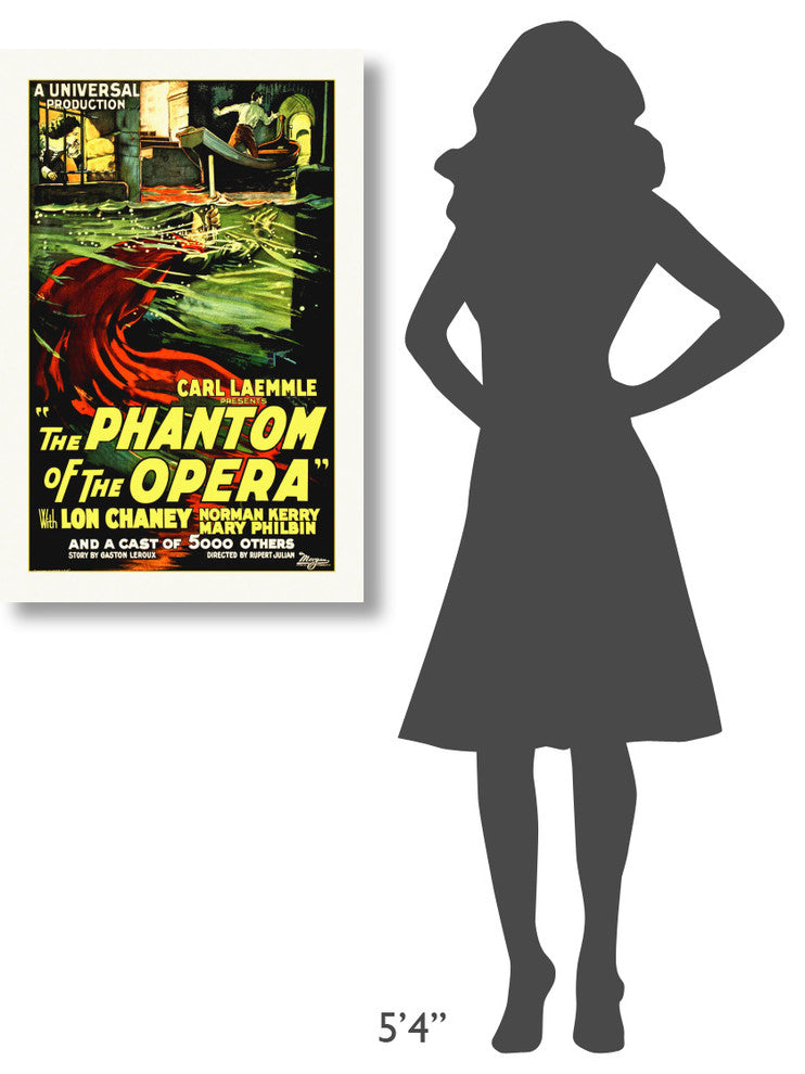 "Phantom of The Opera - 1922" Canvas by Hollywood Photo Archive, 24x36"
