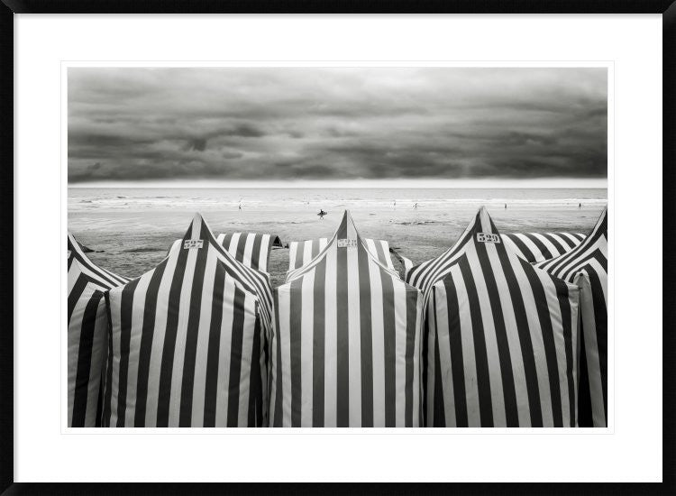 "On The Beach" Framed Digital Print by Toni Guerra, 38"x28"