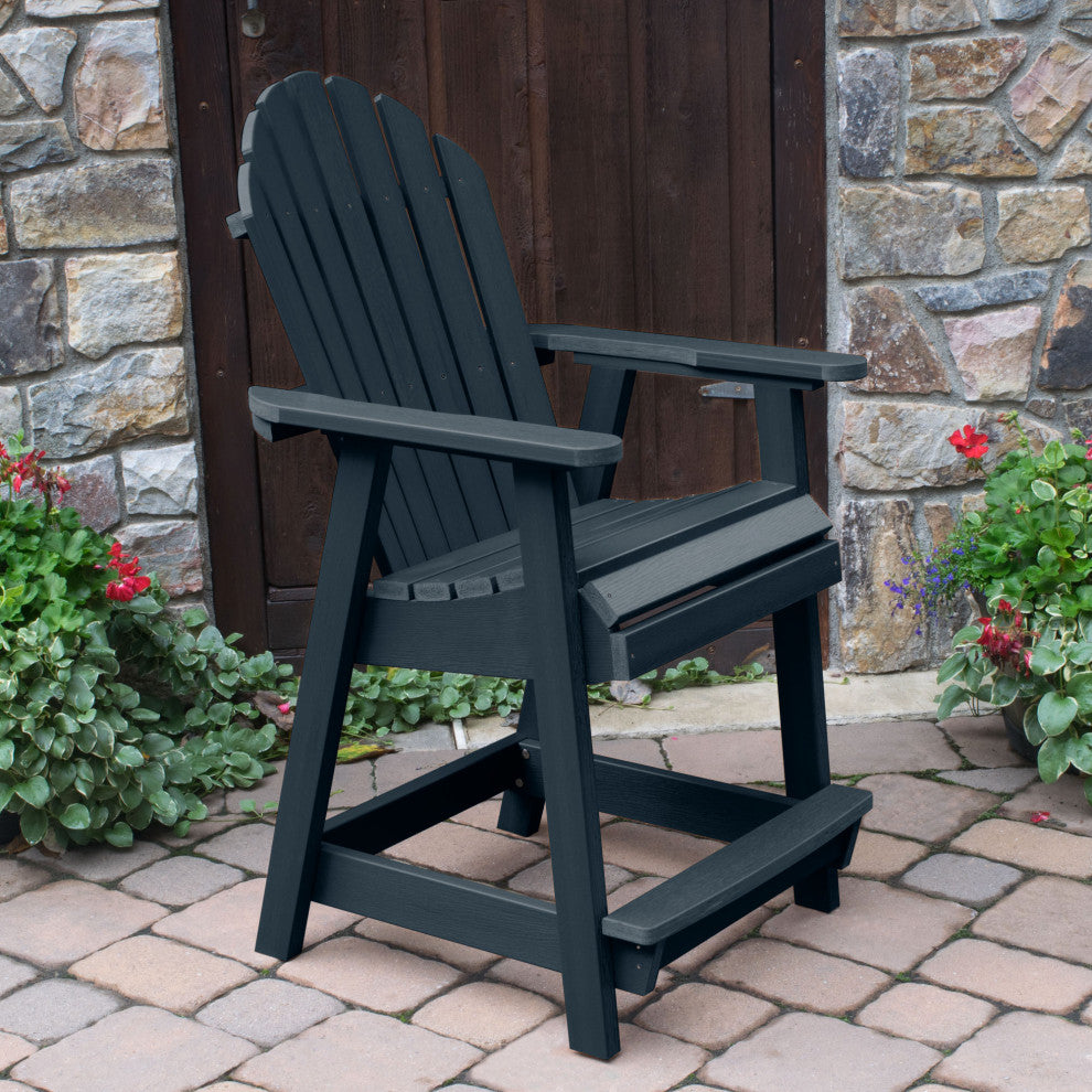Sequoia Muskoka Adirondack Deck Dining Chair, Counter Height, Federal Blue