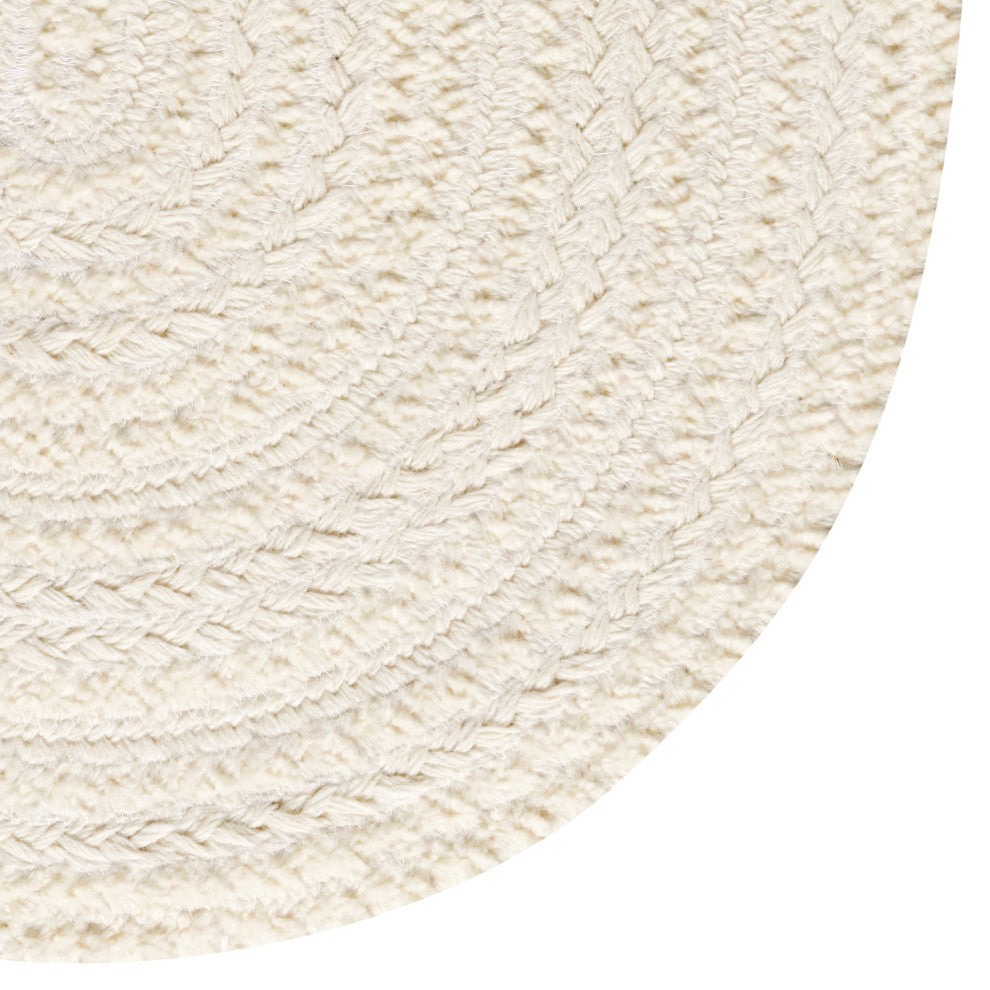 Harborview Braided Area Rug, Light Beige, 11'4"x14'4"