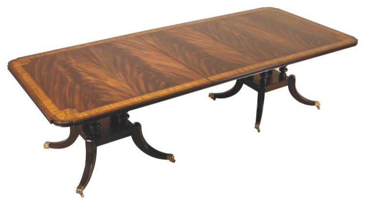 Crotch Veneer Dining Table