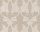 Tessuto, Baroque Fabric Cream Wallpaper Roll, Wall Decor Accent