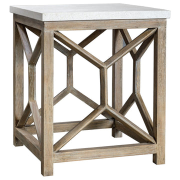 Uttermost Catali Stone End Table