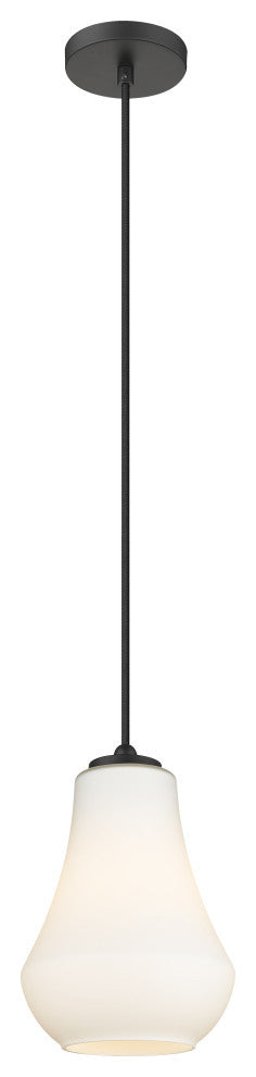 Innovations Lighting 490-1P-BK-G571-7-LED Fairfield 1 Light 7" Mini Pendant