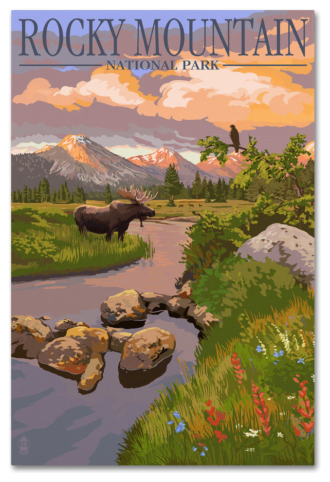 Lantern Press 'National Park 11' Canvas Art, 22" x 32"