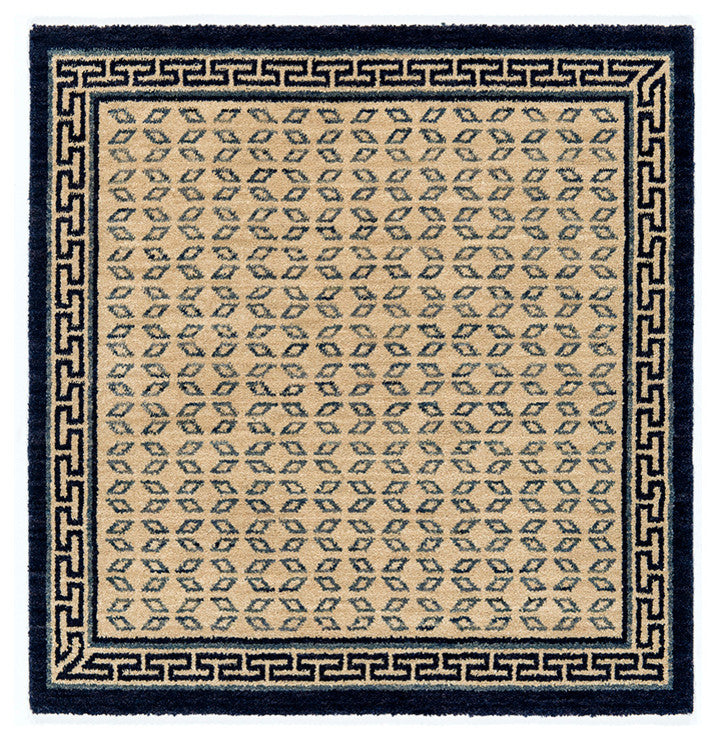 Geometry Tibetan Rug, 2'x3'