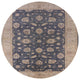 Ahgly Company Indoor Round Mid-Century Modern Area Rugs, 4' Round