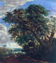 Simon De Vlieger Landscape With River and Trees Wall Decal