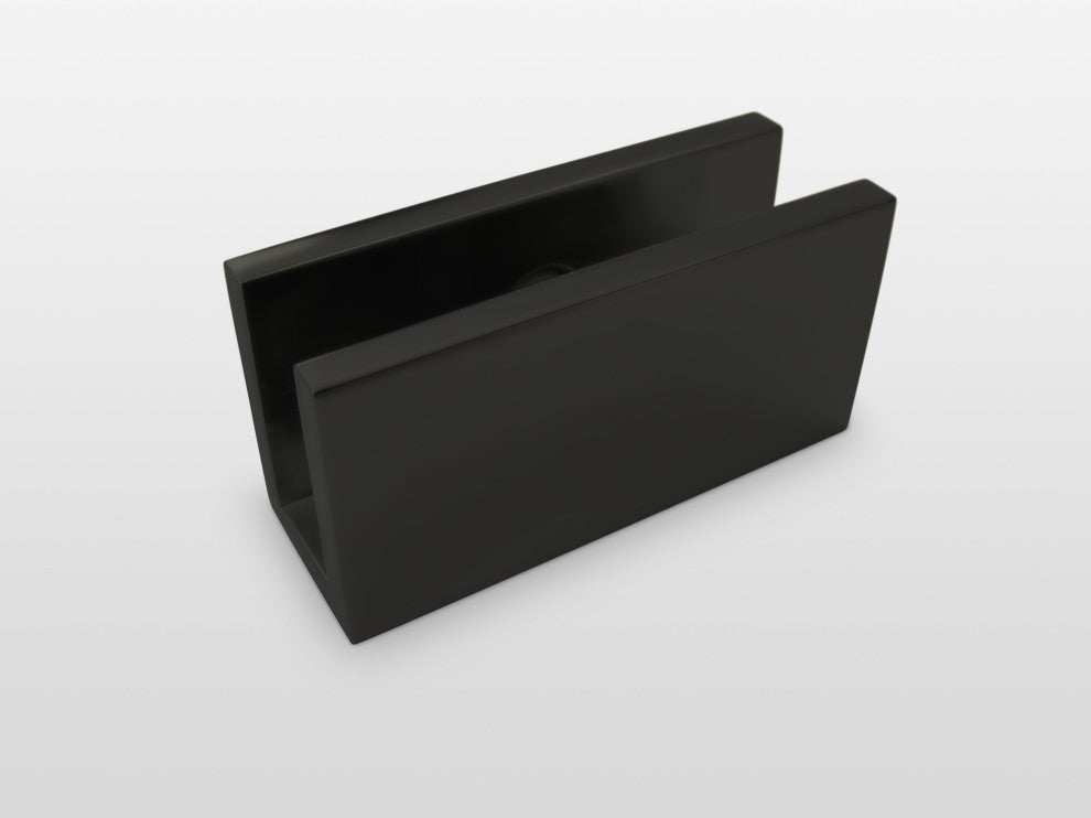 78"x60" Frameless 3 Panel Inline Shower Door, Matte Black