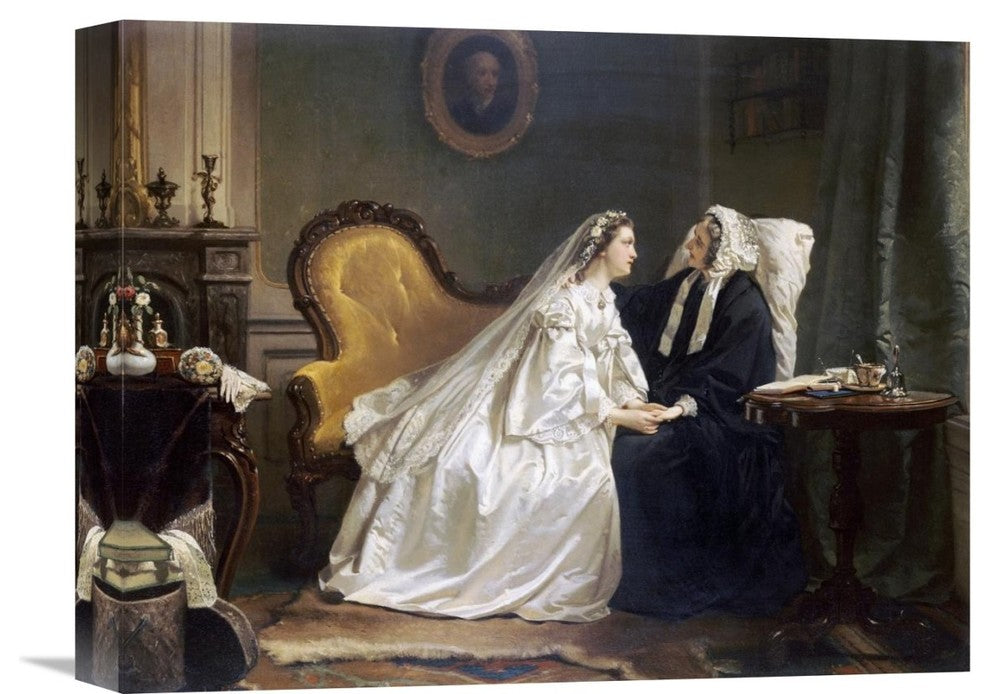 "Some Good Advice" Stretched Canvas Giclee by Hendrik Jacobus Scholten, 16"x12"