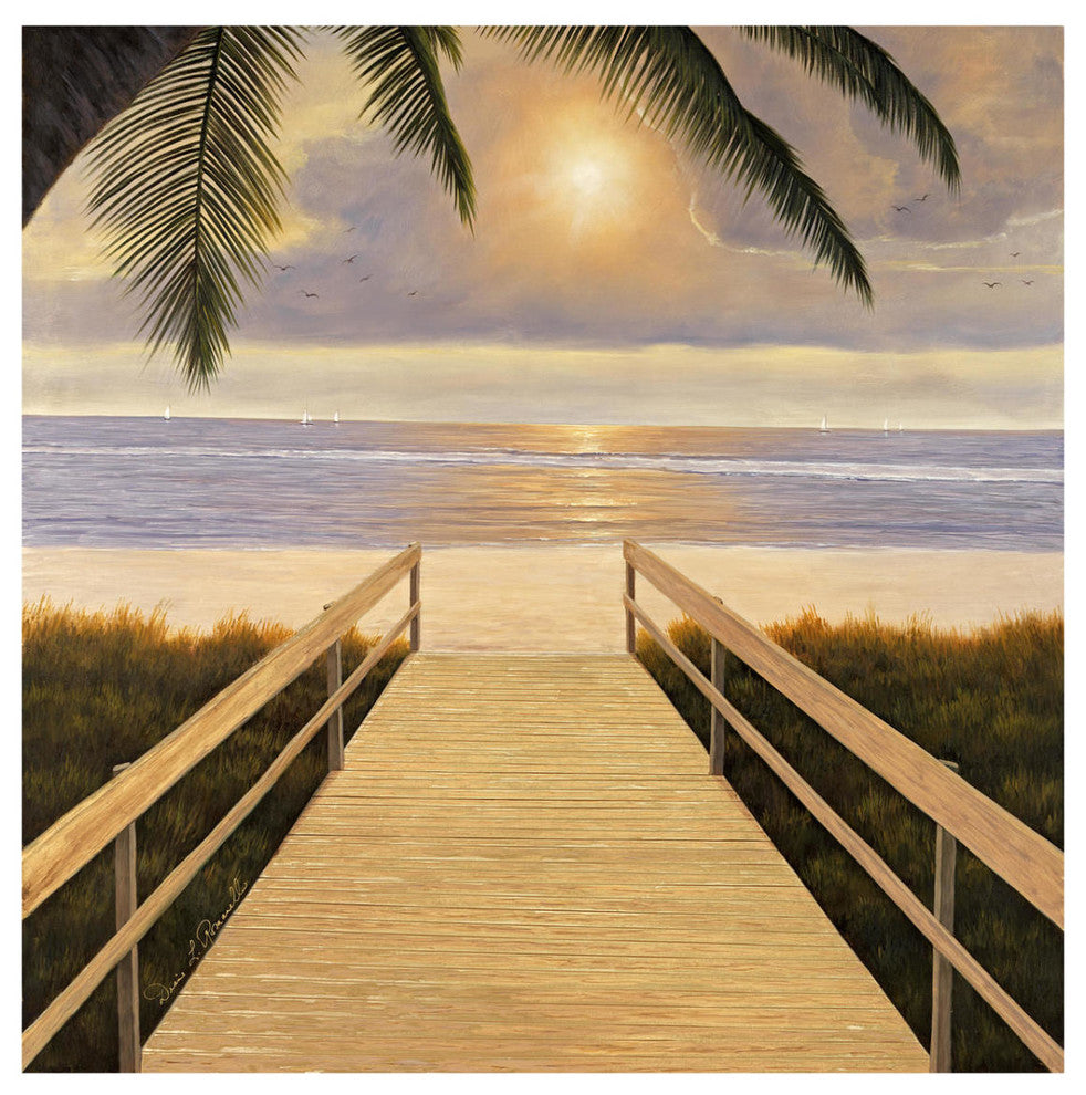 "Believe" Digital Paper Print by Diane Romanello, 32"x32"