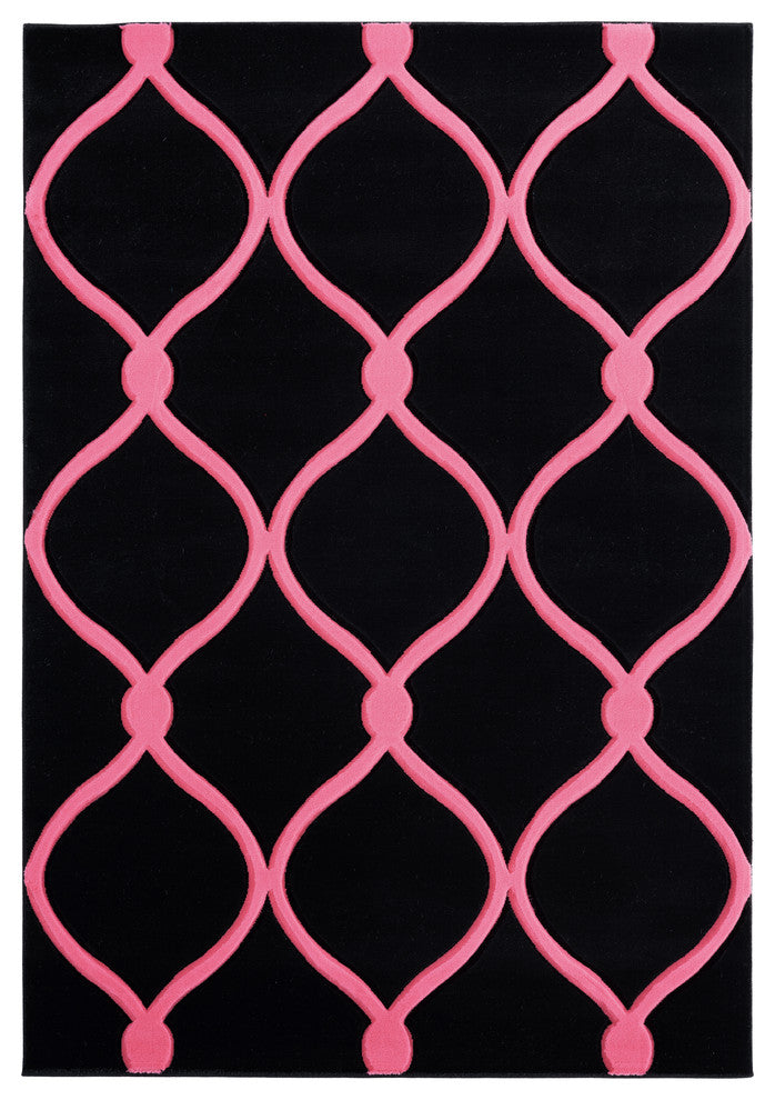 United Weavers Bristol Rodanthe Pink Area Rug 5'3x7'6