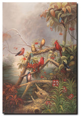 'Birds' Canvas Art by Joval