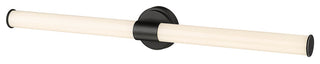 Trumann Collection 1-LIght 36" Matte Black LED Vanity Light