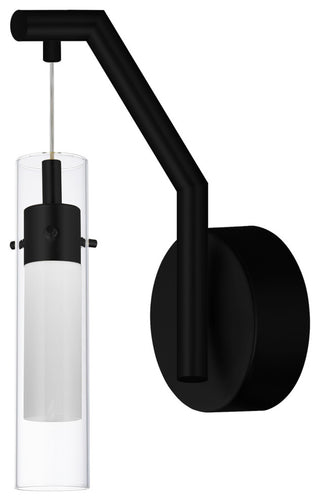 Olinda LED Integrated Black Wall Light