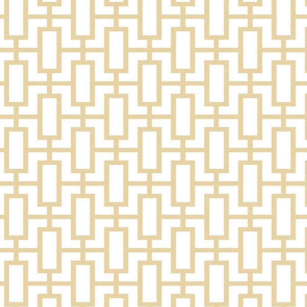 Shades, Damask Geometric Graphic White, Cream Wallpaper Roll