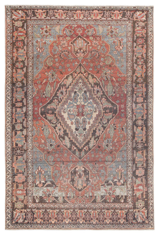 Jaipur Living Wesleyan Medallion Rust/Gray Area Rug (7'10"X9'10")