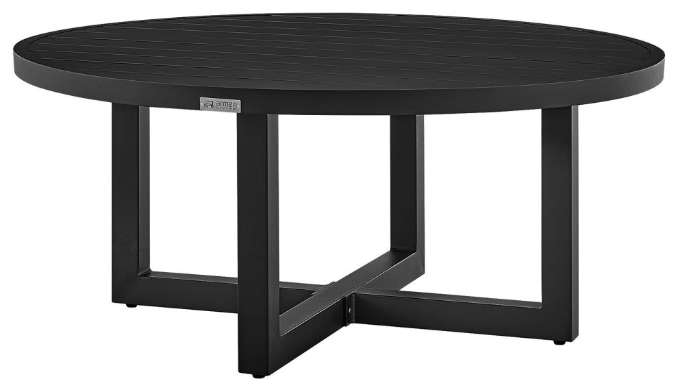 Felicia Argiope 3-Piece Patio Seating Set, Aluminum With Rope And Cushions